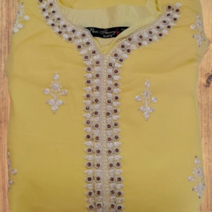 Pakistani suits for women georgette with khatli work