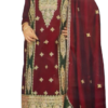 Pakistani suits for women with jarkan work